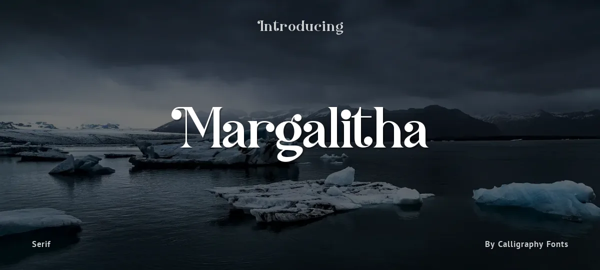 Margalitha font preview