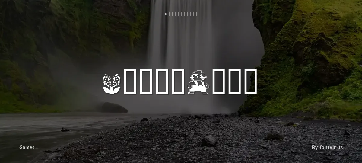 MarioBros font preview