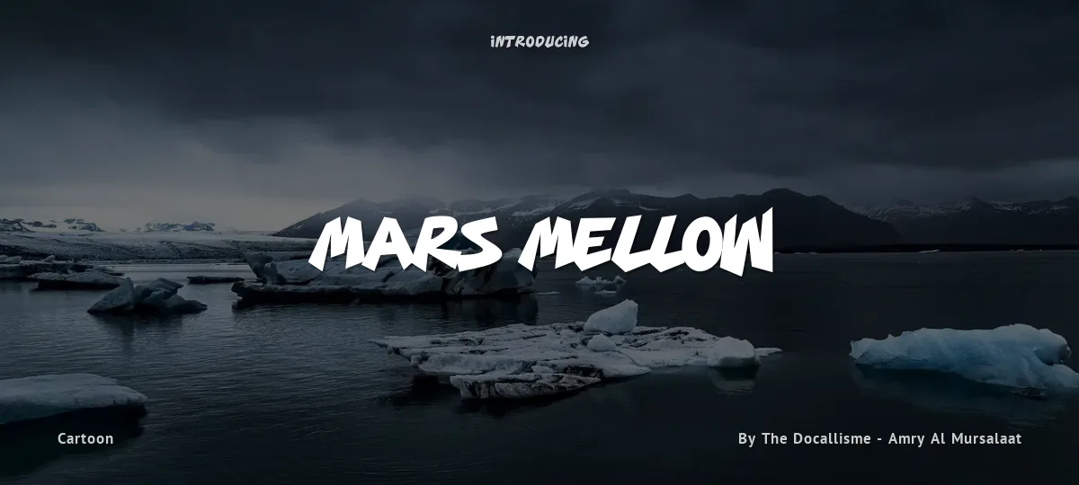 Mars Mellow font preview