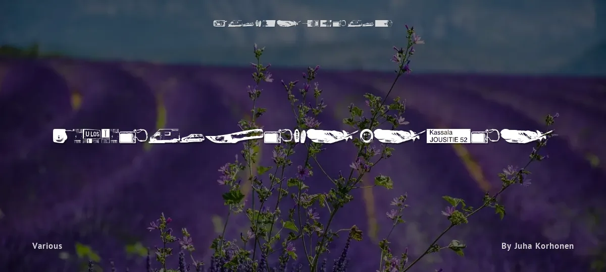 Melkein Aito Kopio font preview