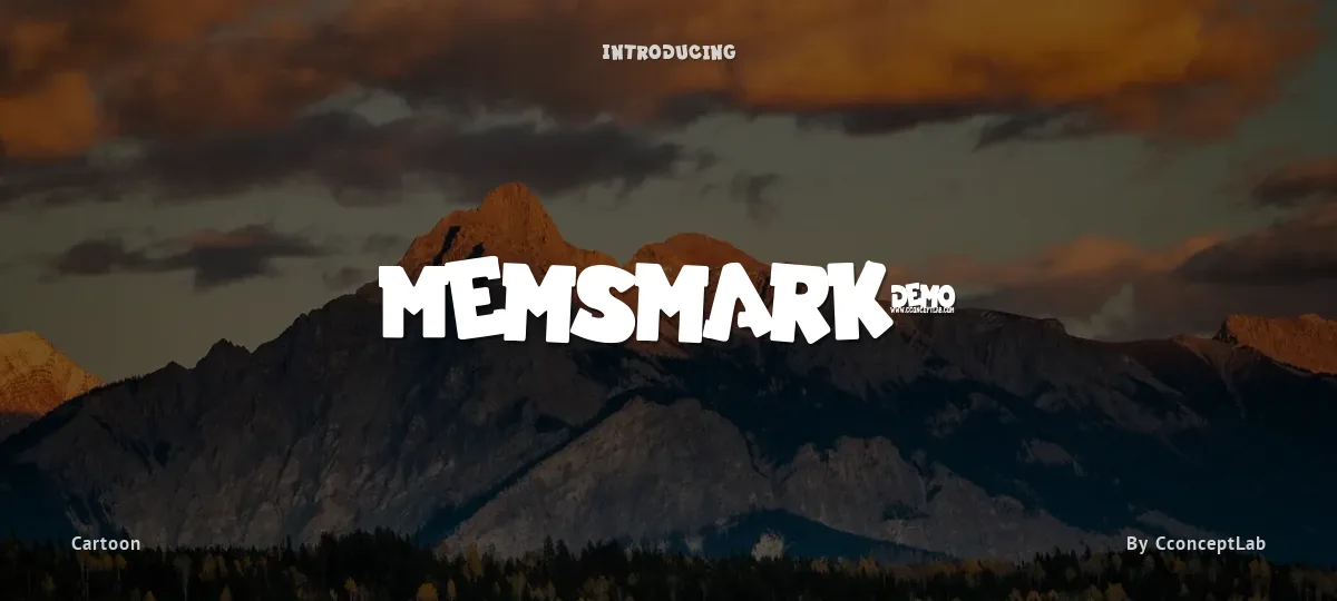 Memsmark! font preview