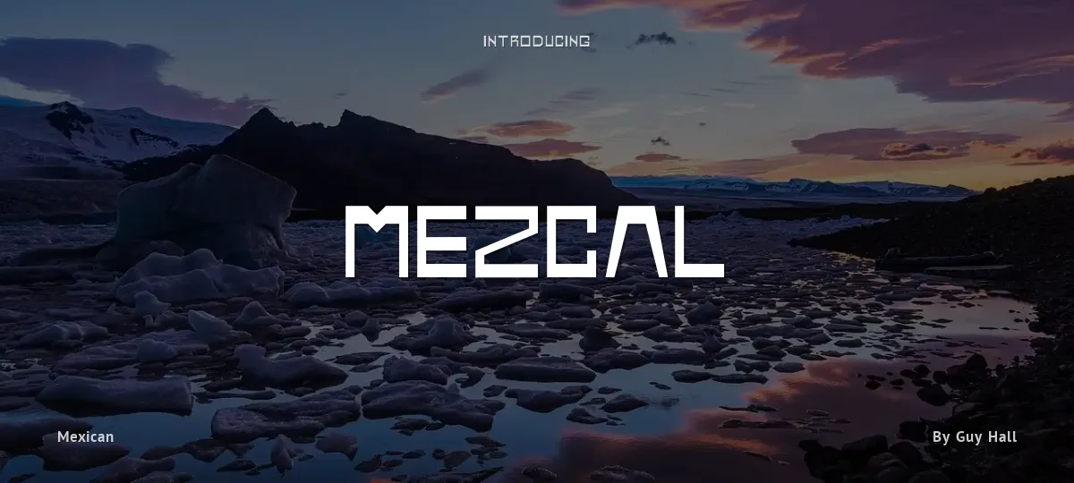 Mezcal font preview