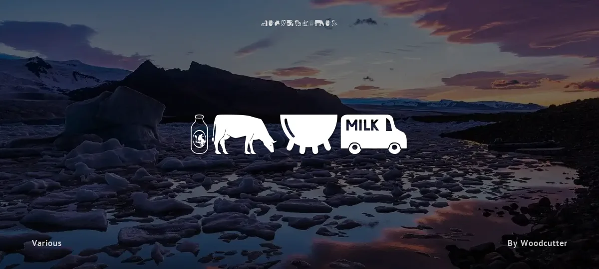 Milk font preview