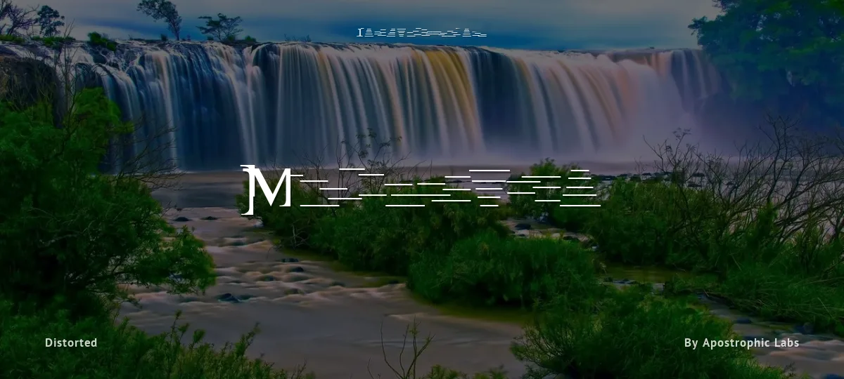 Miltown font preview