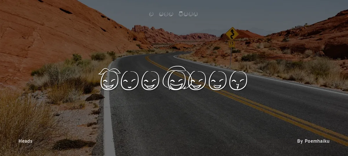 Mini Smile font preview