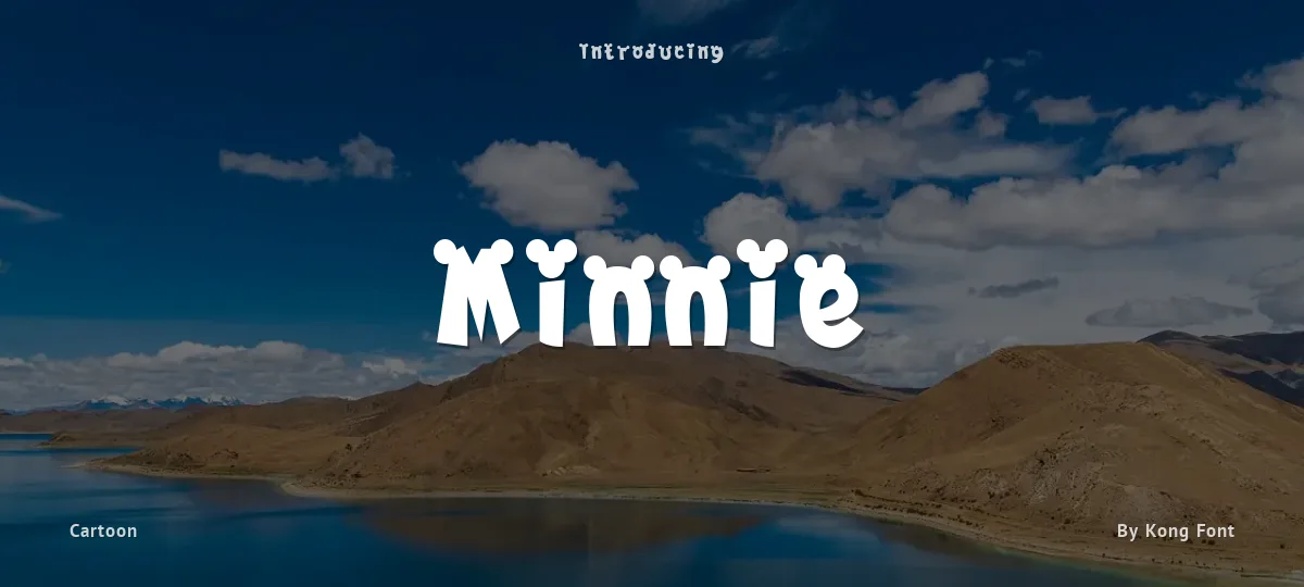 Minnie font preview