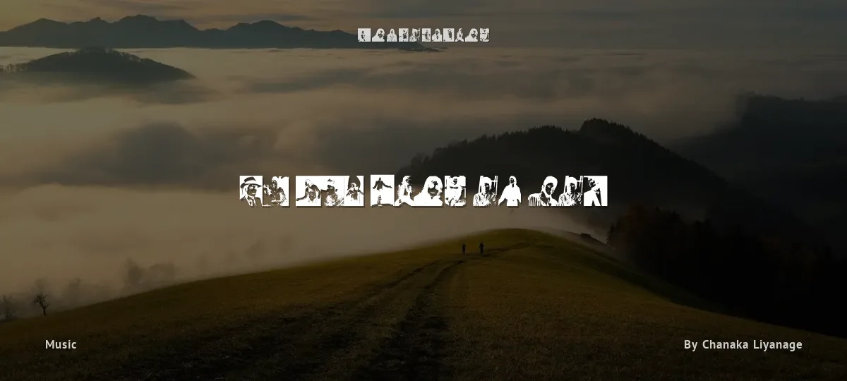 MJ The King of Pop font preview