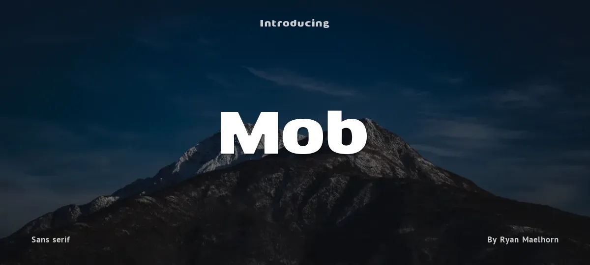 Mob font preview