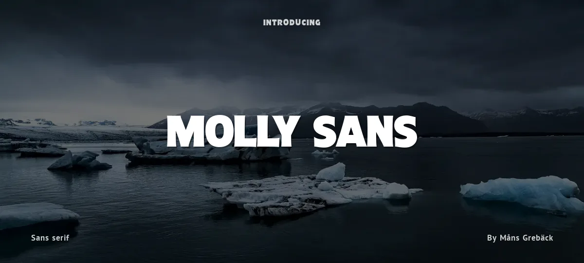 Molly Sans font preview