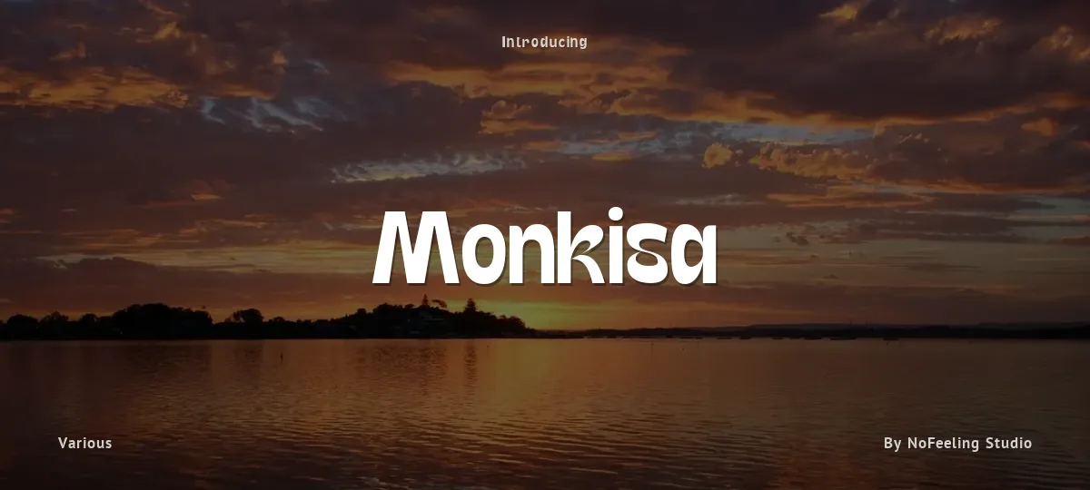 Monkisa font preview