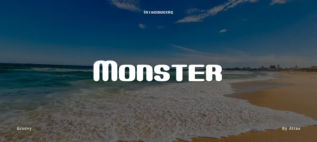 Monster font preview