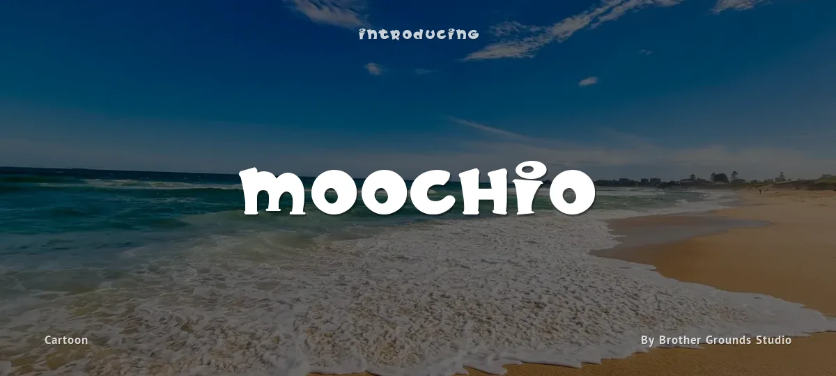 Moochio font preview