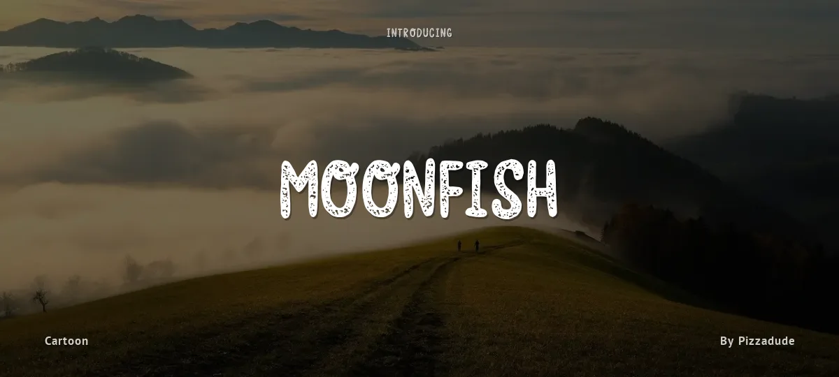 Moonfish font preview