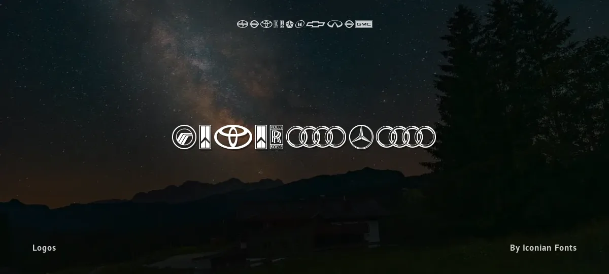 Motorama font preview