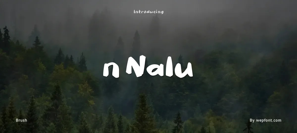 n Nalu font preview