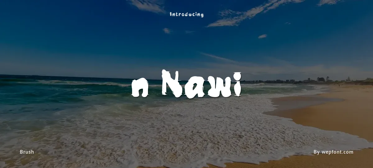 n Nawi font preview