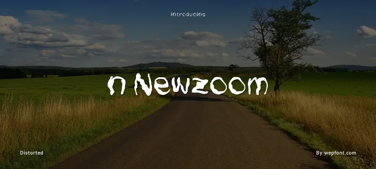n Newzoom font preview