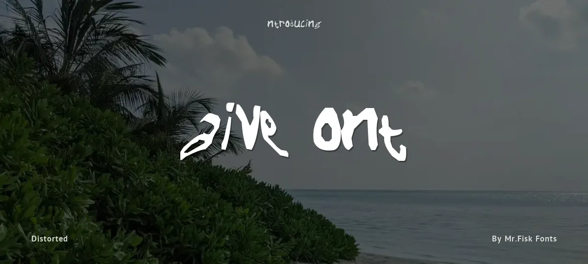 Naive Font font preview