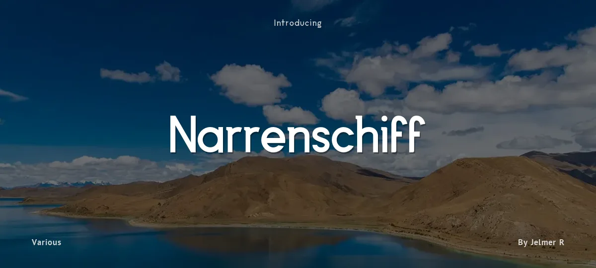 Narrenschiff font preview