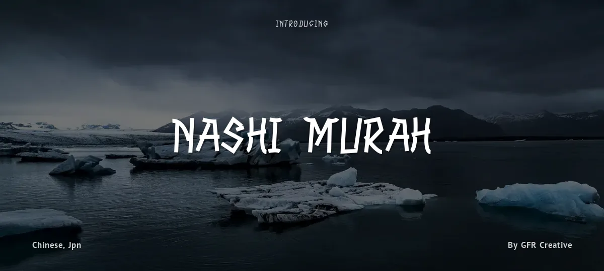 Nashi Murah font preview