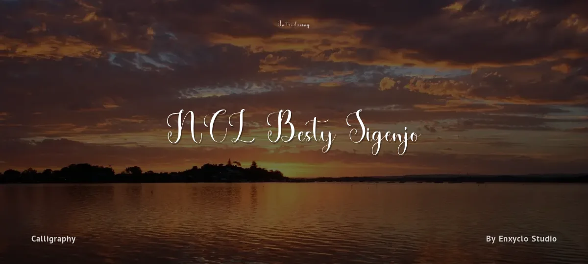 NCL Besty Sigenjo font preview