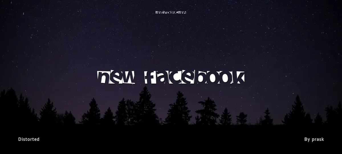 New Facebook font preview