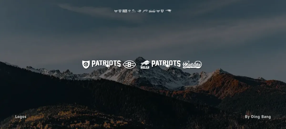 NFL AFC font preview
