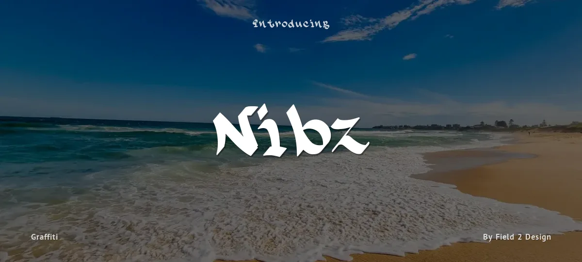 Nibz font preview