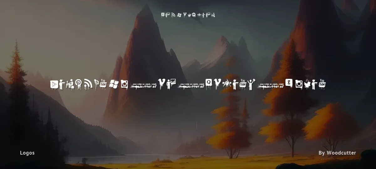 Nightmare on Social Media font preview