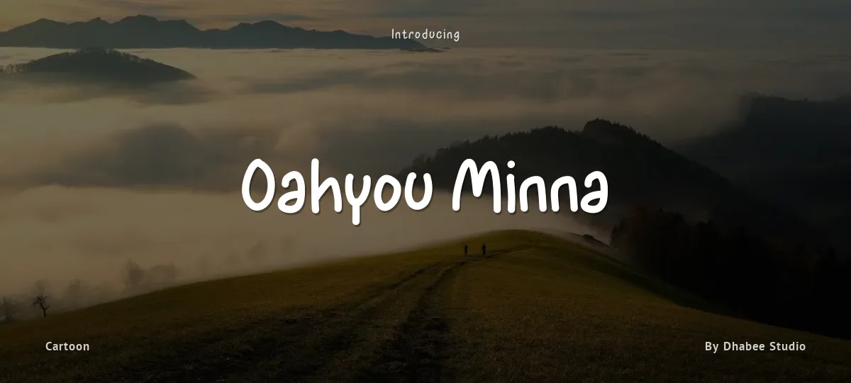 Oahyou Minna font preview