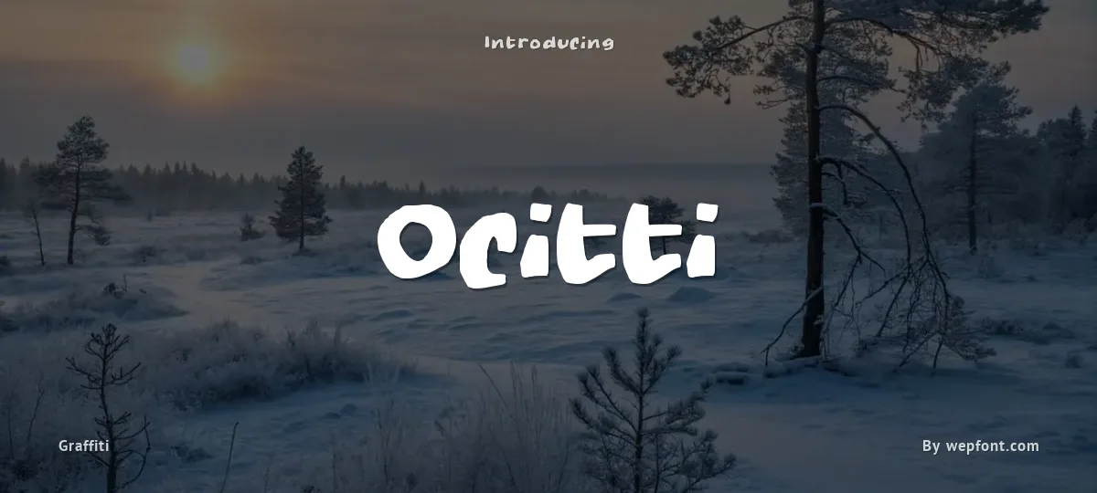 Ocitti font preview
