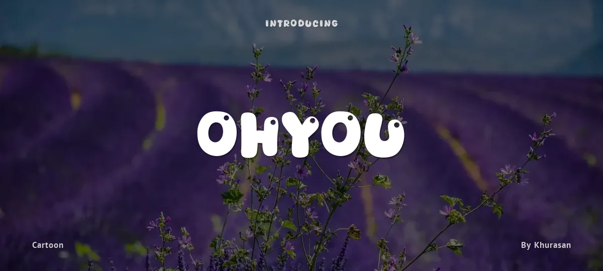 Ohyou font preview