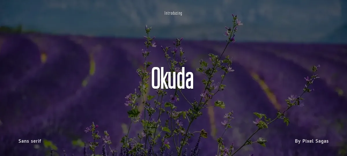 Okuda font preview