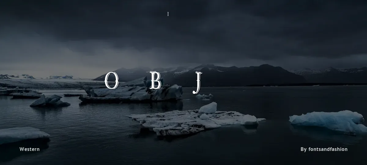 Old Bob Junior font preview