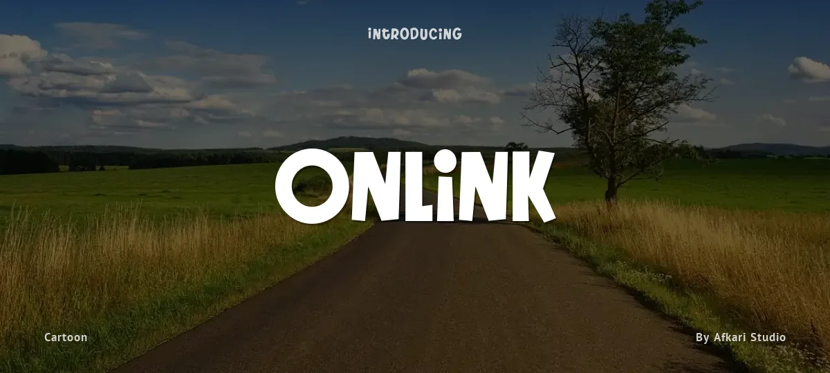 Onlink font preview