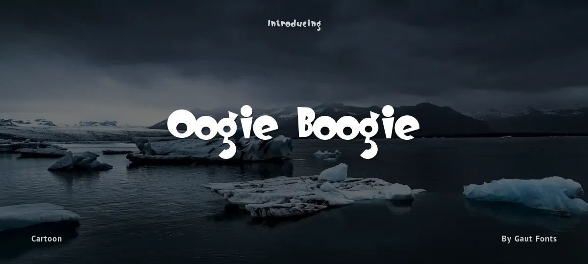 Oogie Boogie font preview