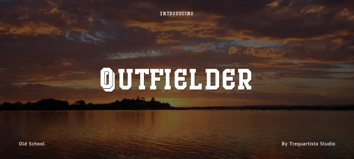 Outfielder font preview