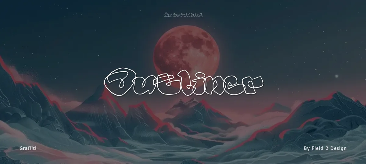 Outliner font preview