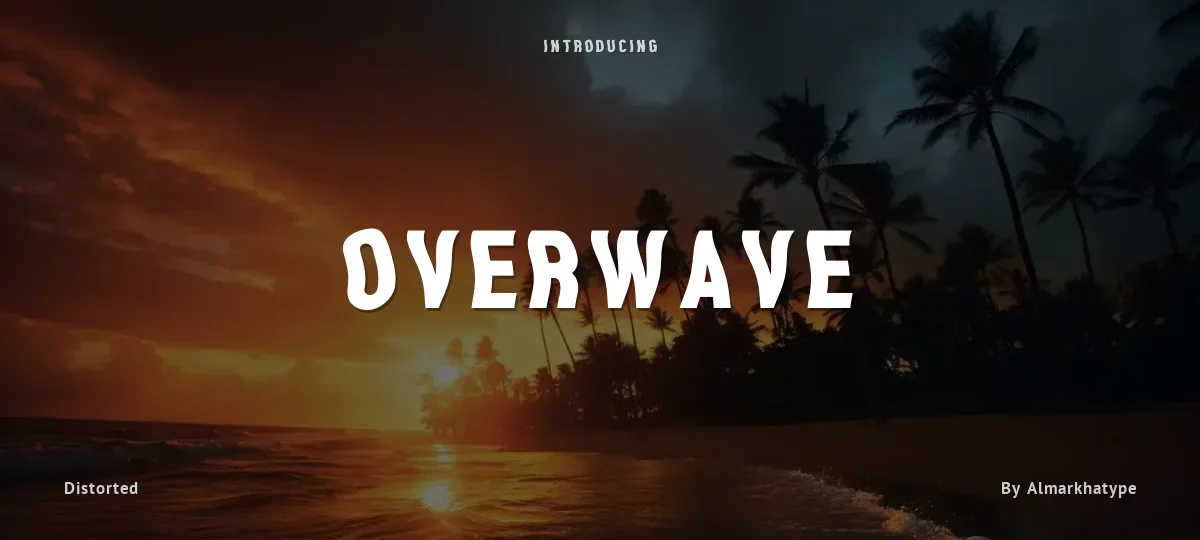 Overwave font preview