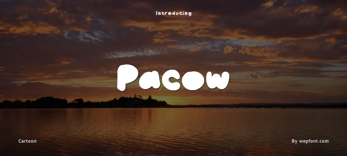Pacow font preview