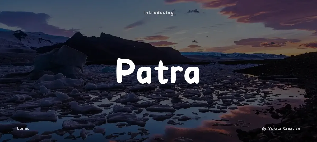 Patra font preview