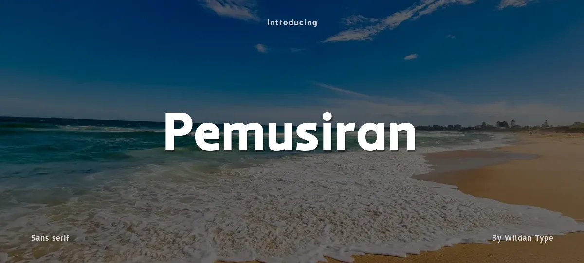Pemusiran font preview