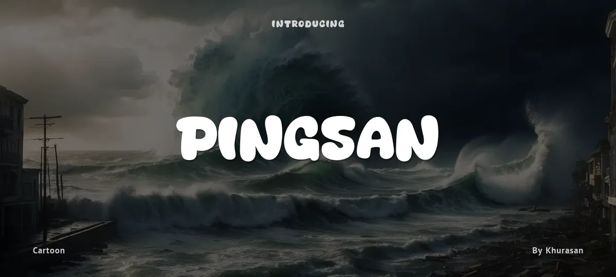 Pingsan font preview