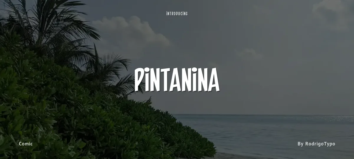 Pintanina font preview