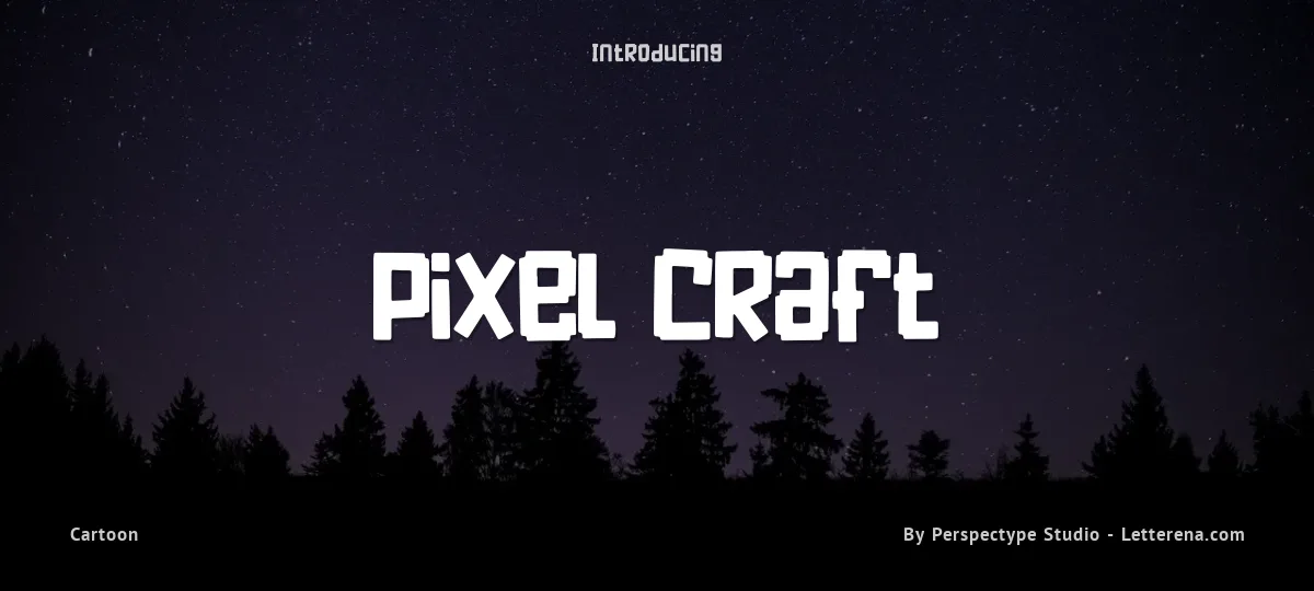 Pixel Craft font preview