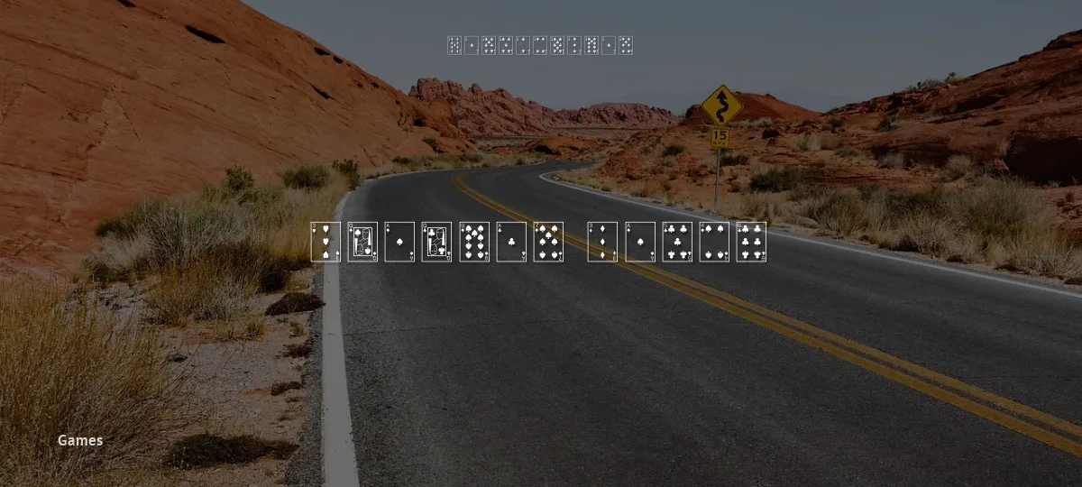 Playing Cards font preview