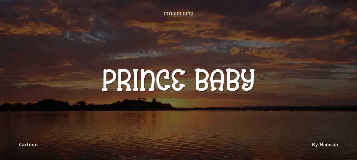 Prince Baby font preview