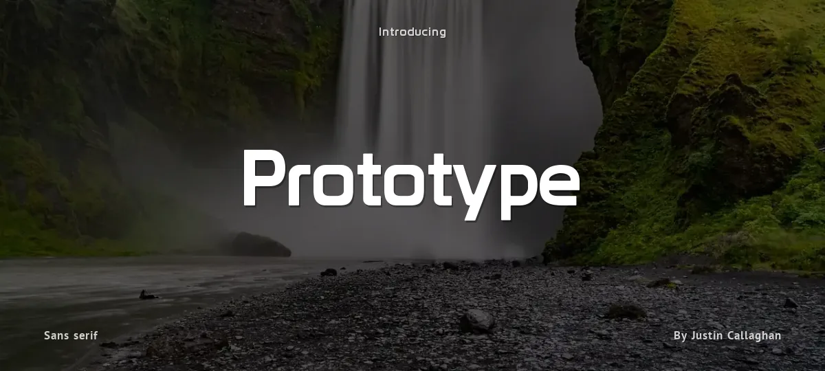 Prototype font preview