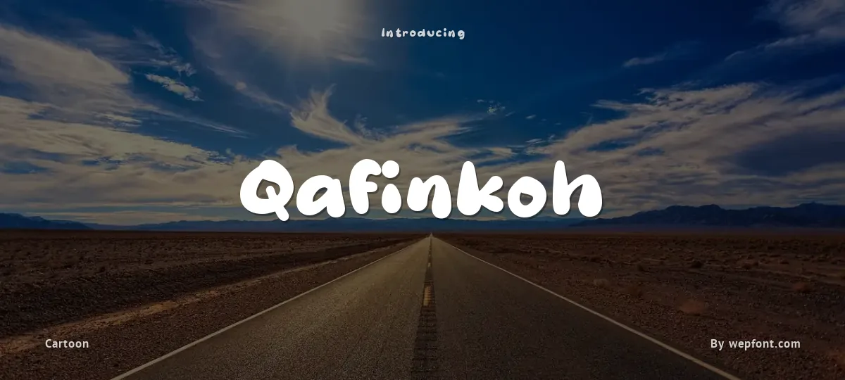 Qafinkoh font preview