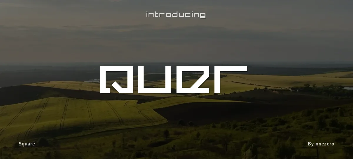 Quer font preview